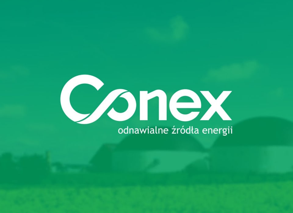 Logo i identyfikacja wizualna dla firmy conext
