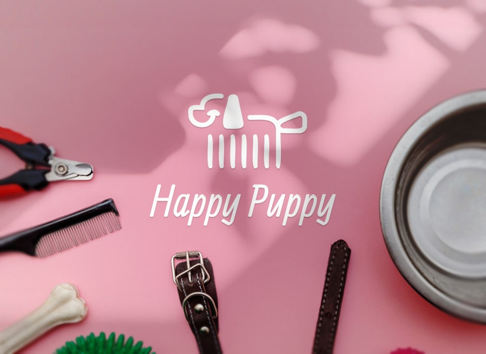Happy Puppy projekt logo